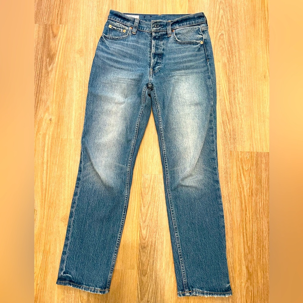 Women’s Gap Straight Leg High Waist Denim Size 2R